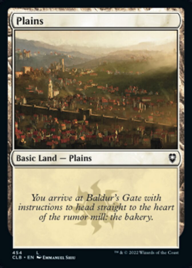 Plains (454) [Commander Legends: Battle for Baldur's Gate] | Tacoma Games