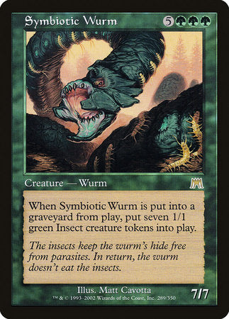 Symbiotic Wurm [Onslaught] | Tacoma Games