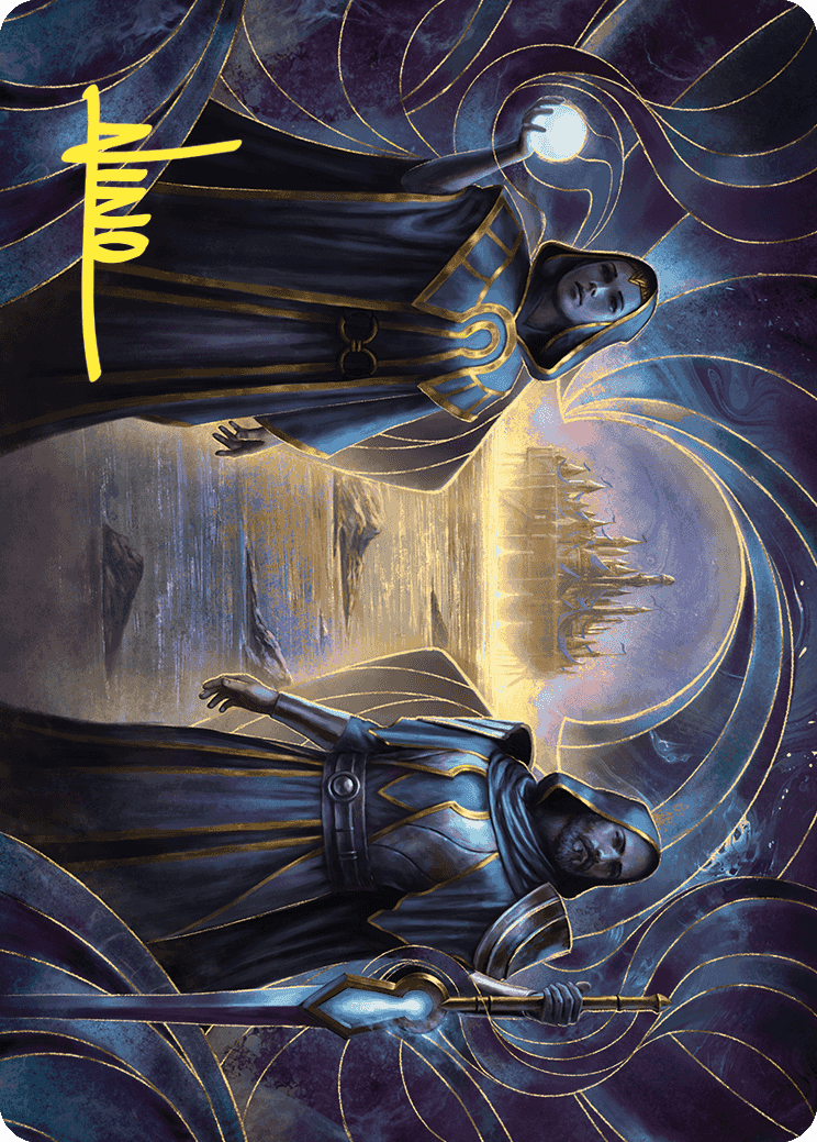 Court of Vantress Art Card (Gold-Stamped Signature) [Wilds of Eldraine Art Series] | Tacoma Games