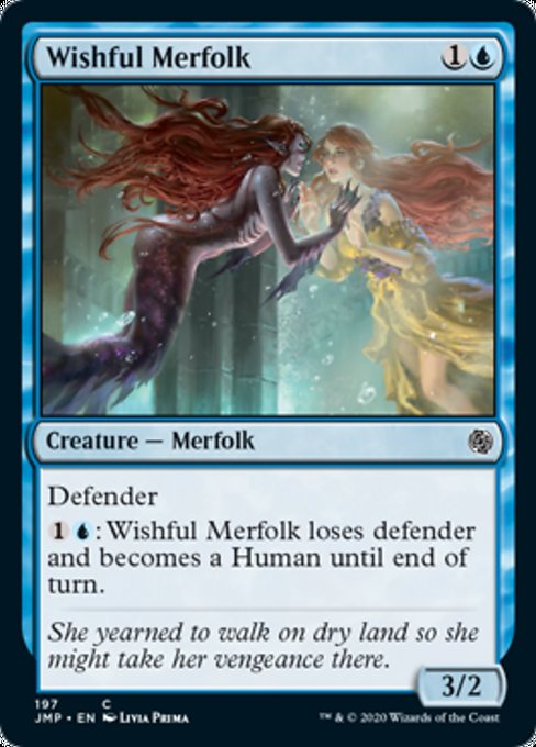 Wishful Merfolk [Jumpstart] | Tacoma Games