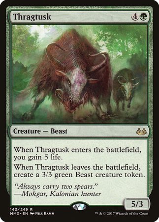 Thragtusk [Modern Masters 2017] | Tacoma Games