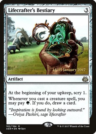 Lifecrafter's Bestiary [Aether Revolt Promos] | Tacoma Games