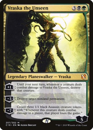 Vraska the Unseen [Commander 2019] | Tacoma Games