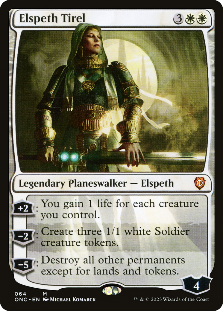 Elspeth Tirel [Phyrexia: All Will Be One Commander] | Tacoma Games