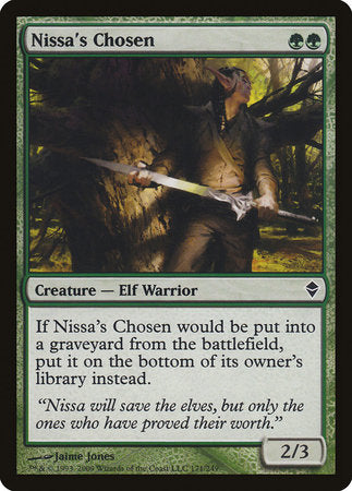 Nissa's Chosen [Zendikar] | Tacoma Games