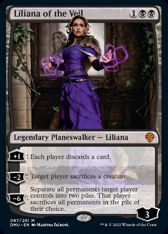 Liliana of the Veil [Dominaria United] | Tacoma Games