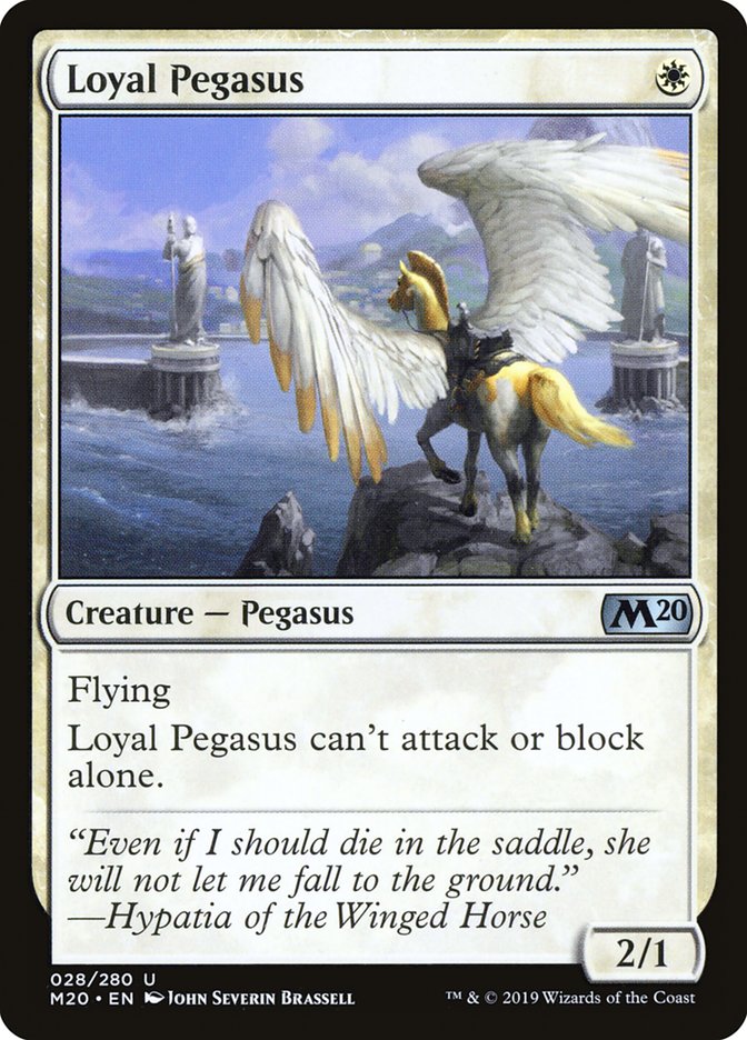 Loyal Pegasus [Core Set 2020] | Tacoma Games