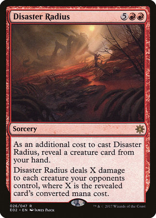 Disaster Radius [Explorers of Ixalan] | Tacoma Games