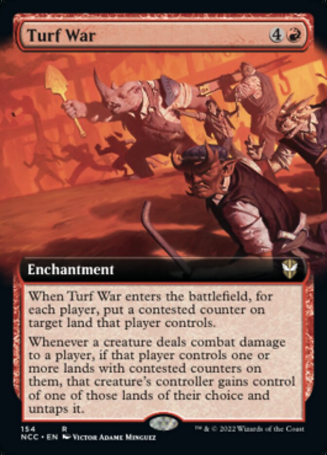 Turf War (Extended Art) [Streets of New Capenna Commander] | Tacoma Games
