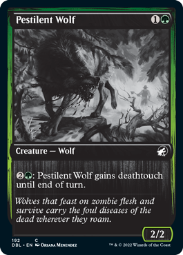 Pestilent Wolf [Innistrad: Double Feature] | Tacoma Games