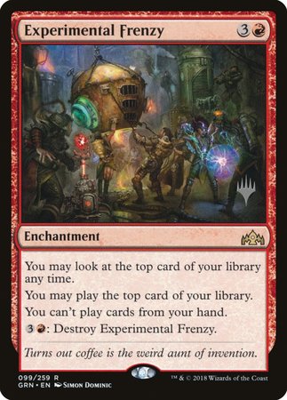 Experimental Frenzy [Guilds of Ravnica Promos] | Tacoma Games
