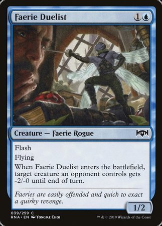 Faerie Duelist [Ravnica Allegiance] | Tacoma Games