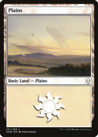 Plains (251) [Dominaria] | Tacoma Games