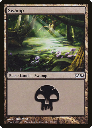 Swamp (238) [Magic 2011] | Tacoma Games