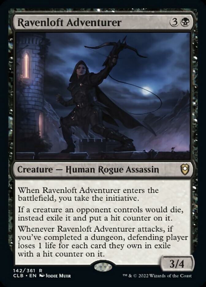 Ravenloft Adventurer [Commander Legends: Battle for Baldur's Gate] | Tacoma Games