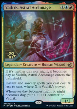 Vadrik, Astral Archmage [Innistrad: Midnight Hunt Prerelease Promos] | Tacoma Games