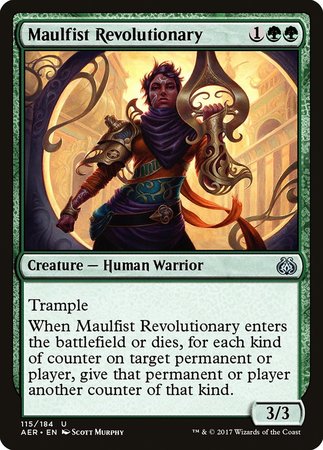 Maulfist Revolutionary [Aether Revolt] | Tacoma Games