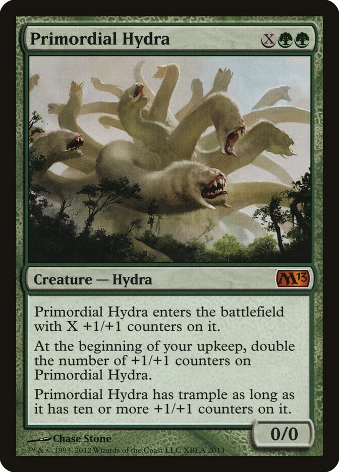 Primordial Hydra (Duels of the Planeswalkers Promos) [Duels of the Planeswalkers Promos 2012] | Tacoma Games