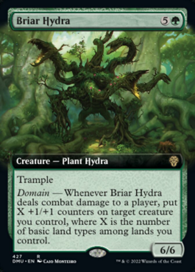 Briar Hydra (Extended Art) [Dominaria United] | Tacoma Games