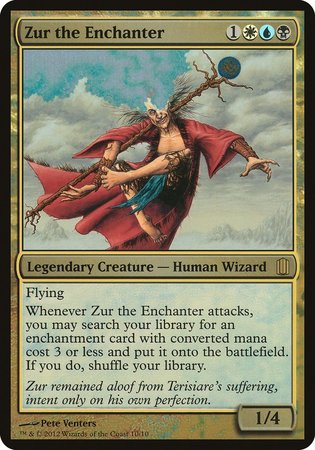 Zur the Enchanter (Commander's Arsenal) [Commander's Arsenal Oversized] | Tacoma Games