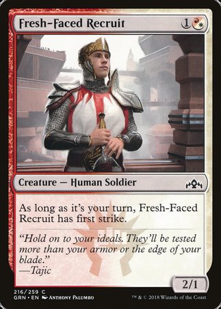 Fresh-Faced Recruit [Guilds of Ravnica] | Tacoma Games