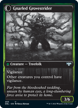 Dormant Grove // Gnarled Grovestrider [Innistrad: Double Feature] | Tacoma Games