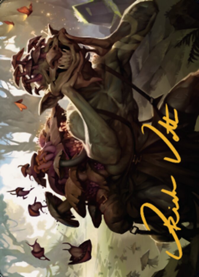 Sprouting Goblin Art Card (Gold-Stamped Signature) [Dominaria United Art Series] | Tacoma Games