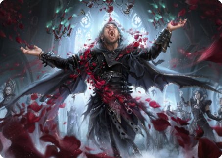 Bloodsoaked Reveler Art Card [Innistrad: Crimson Vow Art Series] | Tacoma Games