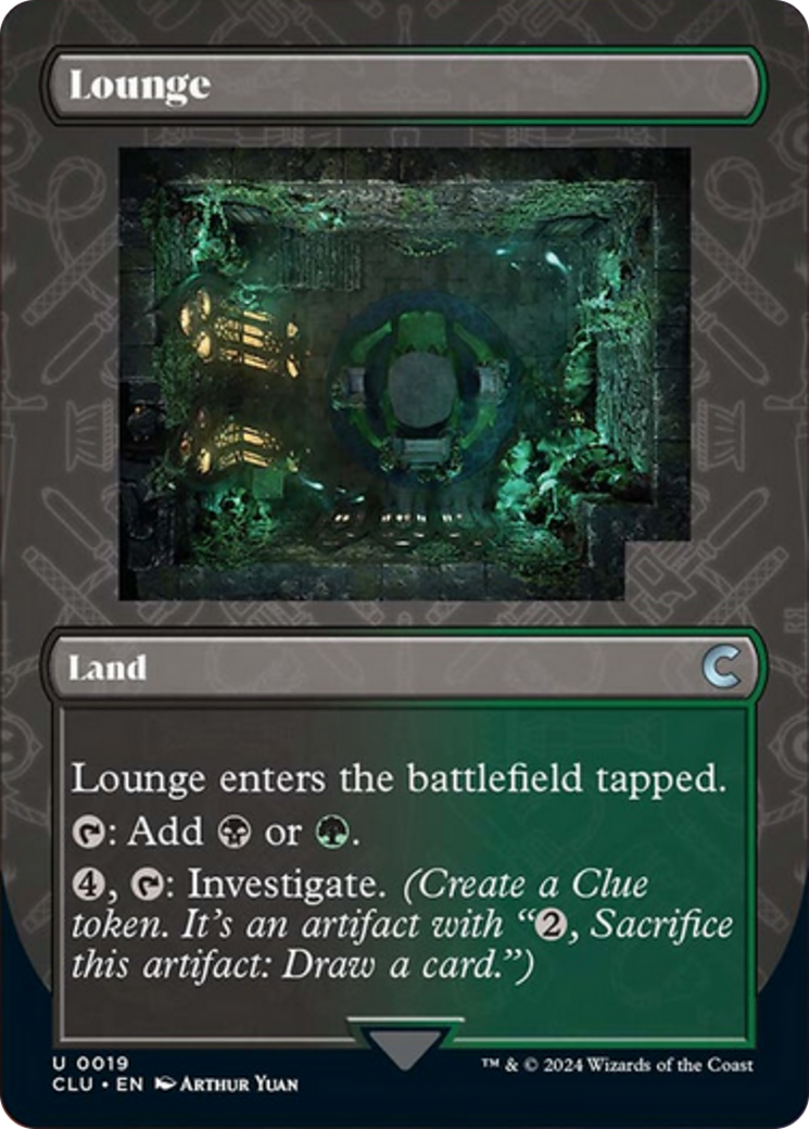 Lounge (Borderless) [Ravnica: Clue Edition] | Tacoma Games