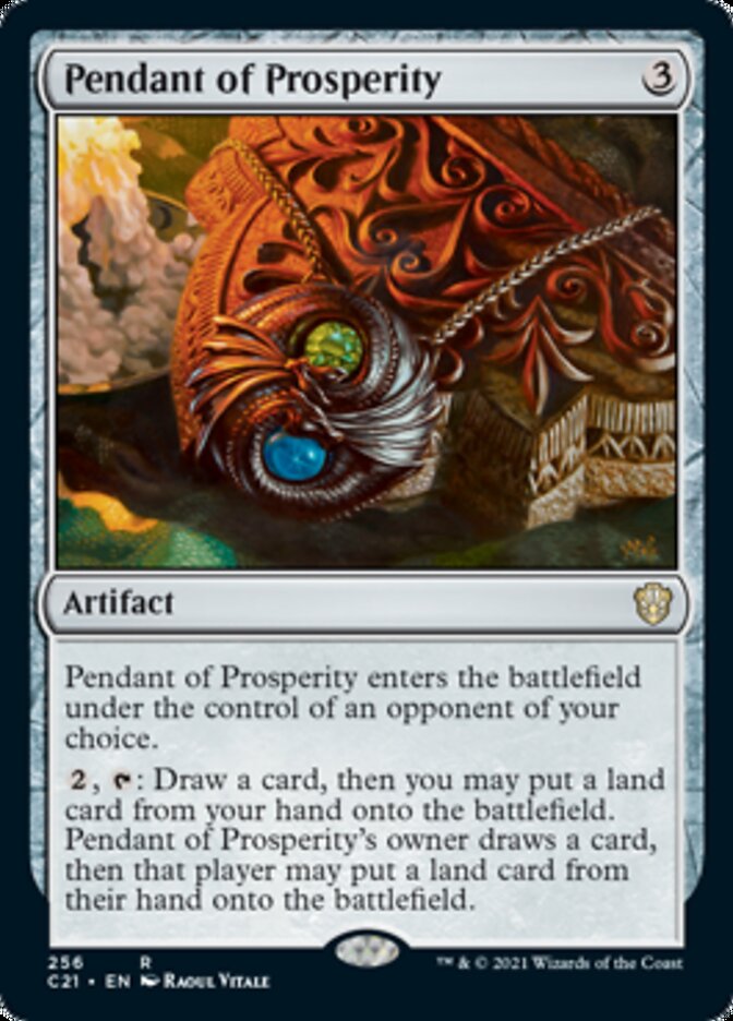 Pendant of Prosperity [Commander 2021] | Tacoma Games