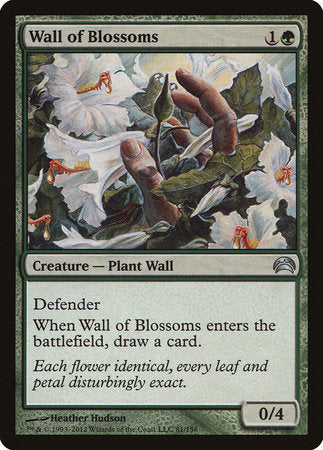 Wall of Blossoms [Planechase 2012] | Tacoma Games