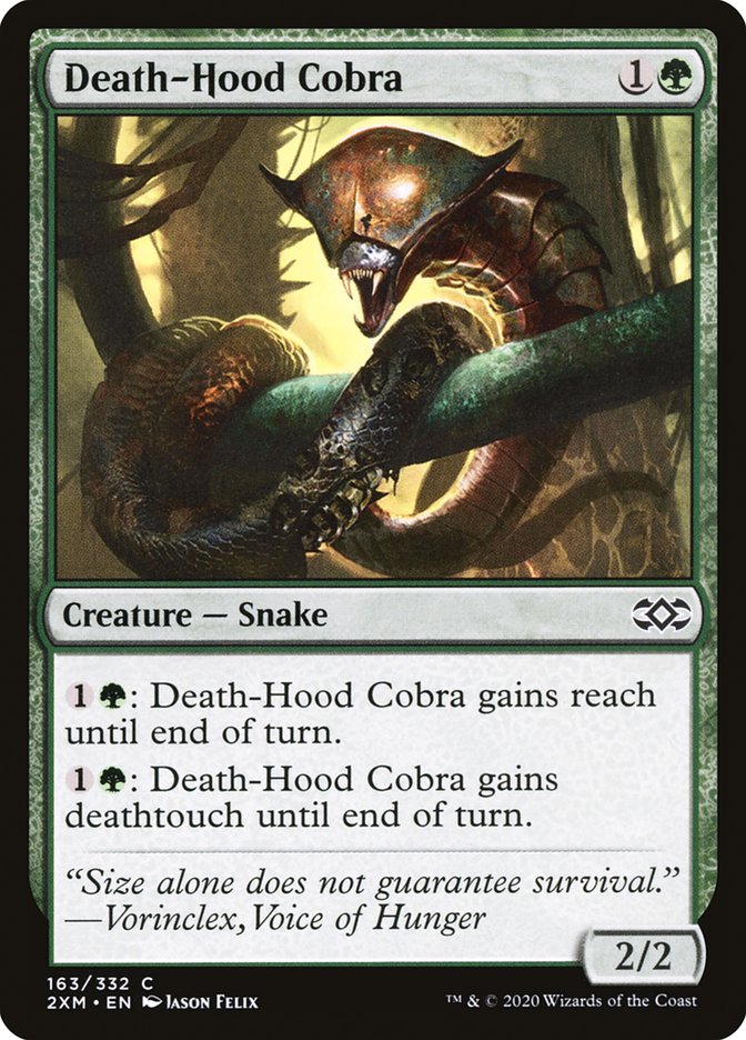 Death-Hood Cobra [Double Masters] | Tacoma Games