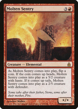 Molten Sentry [Ravnica: City of Guilds] | Tacoma Games