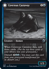 Covetous Castaway // Ghostly Castigator [Innistrad: Double Feature] | Tacoma Games