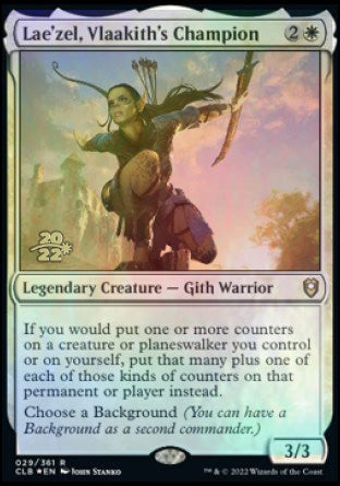 Lae'zel, Vlaakith's Champion [Commander Legends: Battle for Baldur's Gate Prerelease Promos] | Tacoma Games