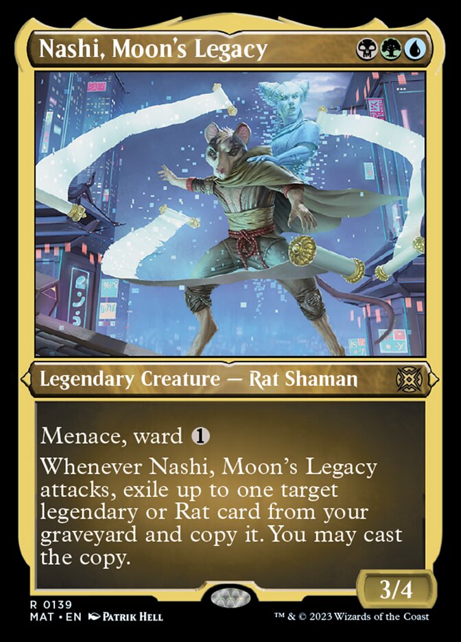 Nashi, Moon's Legacy (Foil Etched) [March of the Machine: The Aftermath] | Tacoma Games