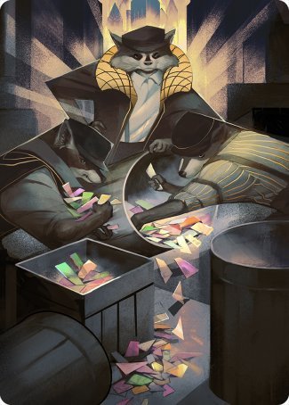 Masked Bandits Art Card [Streets of New Capenna Art Series] | Tacoma Games