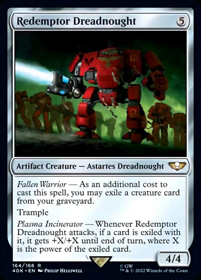 Redemptor Dreadnought (Surge Foil) [Universes Beyond: Warhammer 40,000] | Tacoma Games