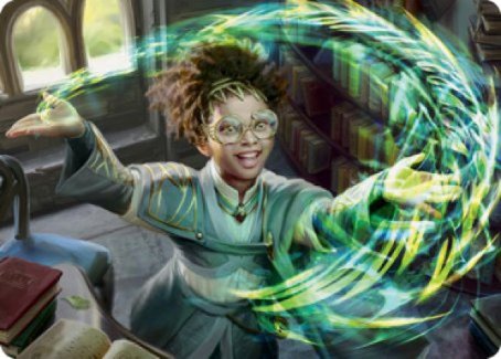 Eureka Moment Art Card [Strixhaven: School of Mages Art Series] | Tacoma Games