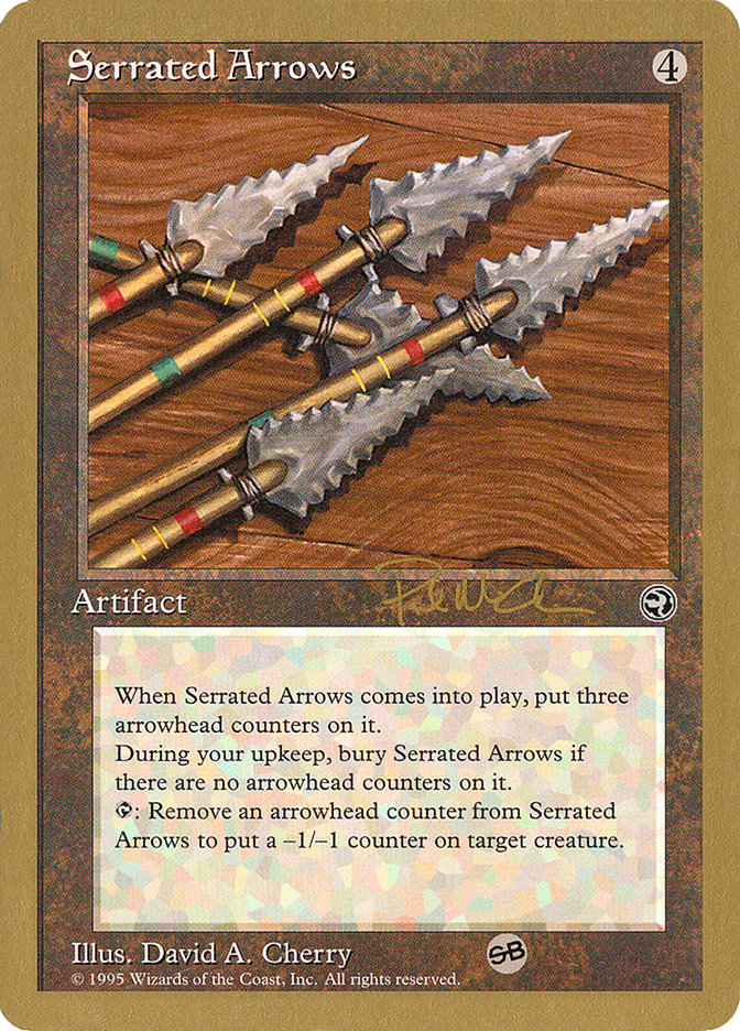 Serrated Arrows (Paul McCabe) (SB) [World Championship Decks 1997] | Tacoma Games