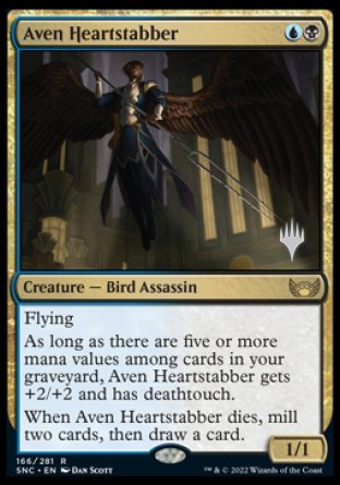 Aven Heartstabber (Promo Pack) [Streets of New Capenna Promos] | Tacoma Games