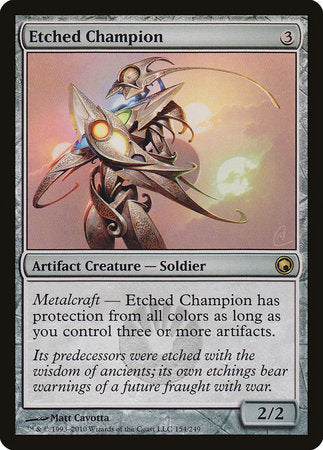 Etched Champion [Scars of Mirrodin] | Tacoma Games