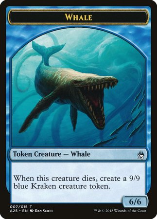Whale Token (007) [Masters 25 Tokens] | Tacoma Games