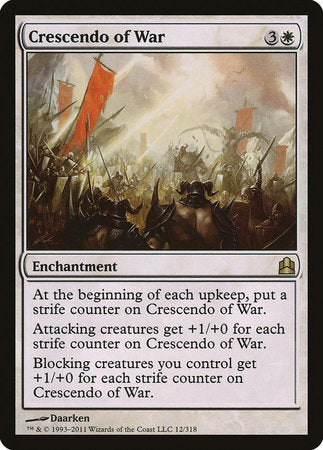 Crescendo of War [Commander 2011] | Tacoma Games