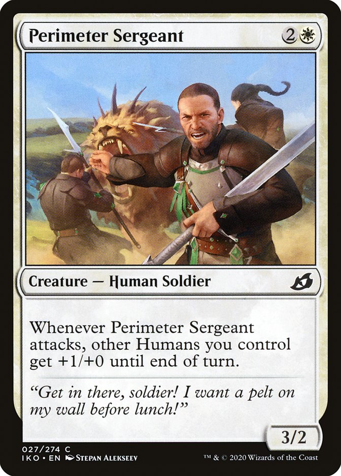 Perimeter Sergeant [Ikoria: Lair of Behemoths] | Tacoma Games