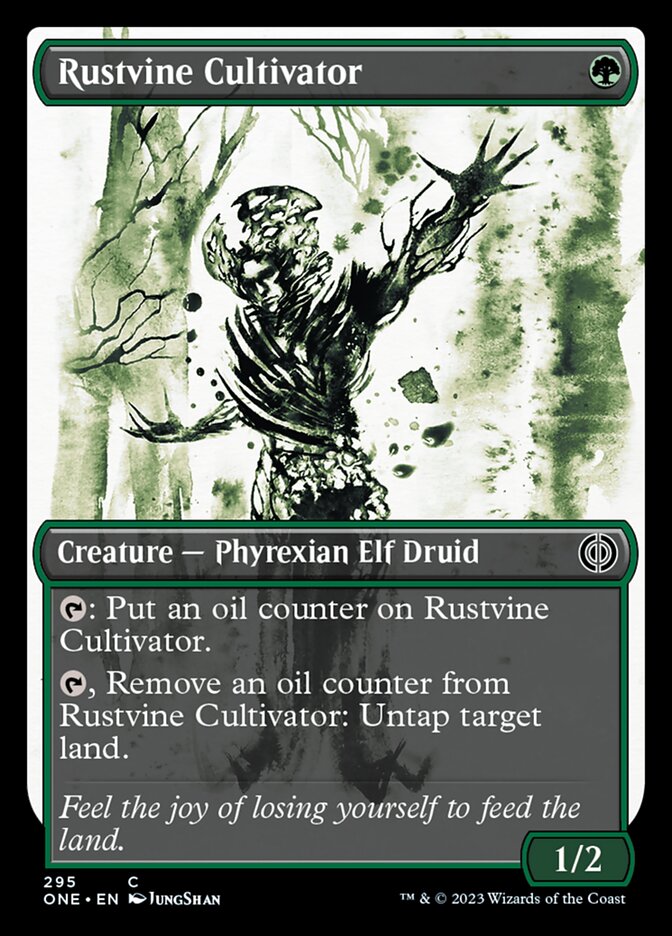 Rustvine Cultivator (Showcase Ichor) [Phyrexia: All Will Be One] | Tacoma Games