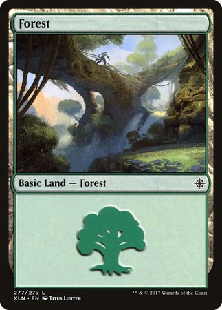 Forest (277) [Ixalan] | Tacoma Games