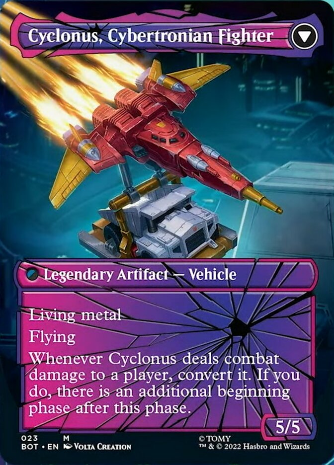 Cyclonus, the Saboteur // Cyclonus, Cybertronian Fighter (Shattered Glass) [Transformers] | Tacoma Games