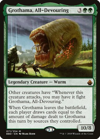 Grothama, All-Devouring [Battlebond] | Tacoma Games