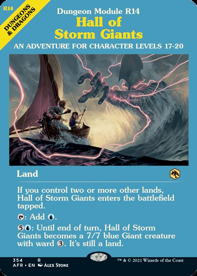 Hall of Storm Giants (Dungeon Module) [Dungeons & Dragons: Adventures in the Forgotten Realms] | Tacoma Games